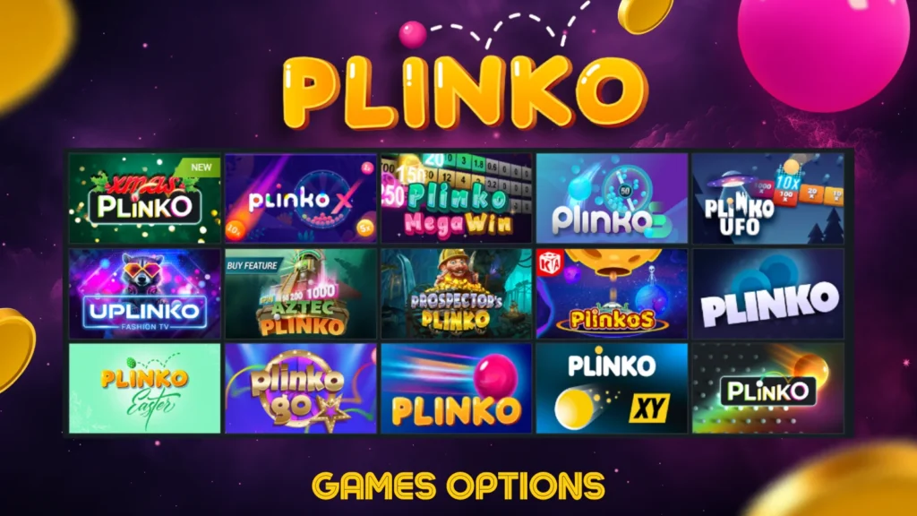 Plinko casino game popular options in Singapore.